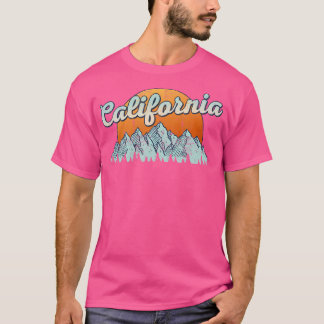 California Souvenir Hiking Mountains Sunset T-Shirt