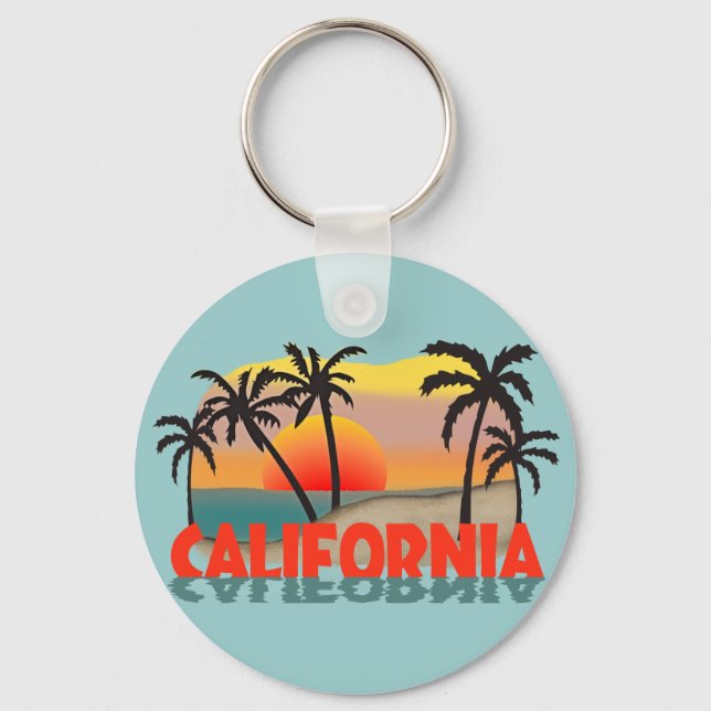 California Souvenir Key Ring (Front)