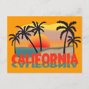 California Souvenir Postcard