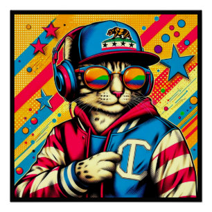 CALIFORNIA SPANGLED CAT 4 POSTER