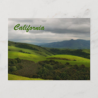 California Spring Panorama Postcard