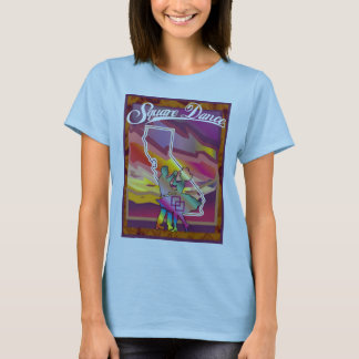 CALIFORNIA SQUARE DANCE T-SHIRT
