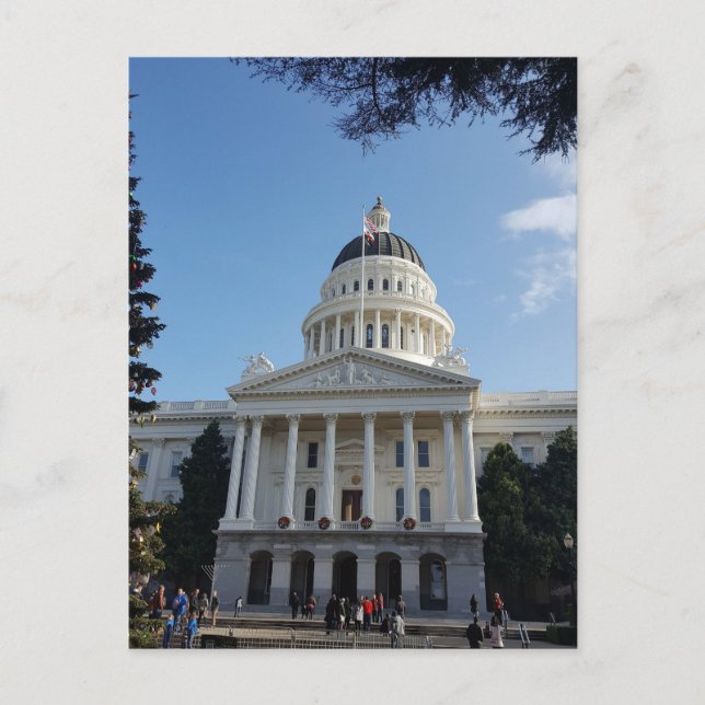 California State Capitol Building Postcard (Front)