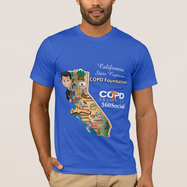 California State Captain T-Shirt (Front)
