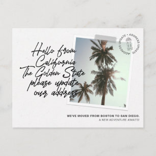 California State Destination Moving Announcement