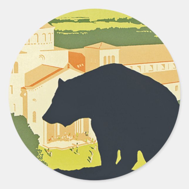 California State Fair Classic Round Sticker (Front)