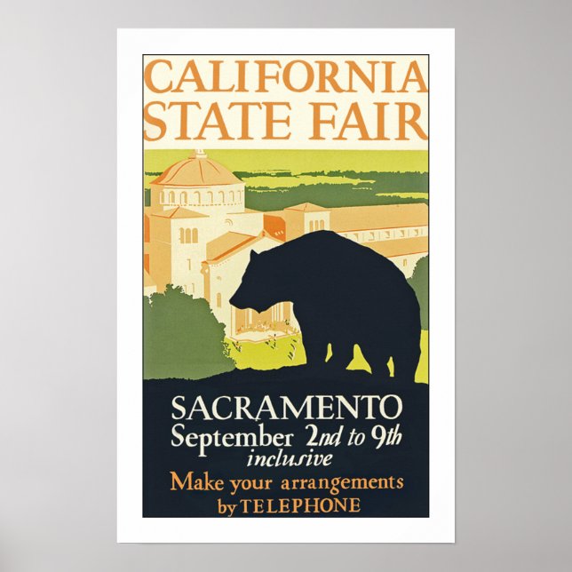 California State Fair Poster (Front)
