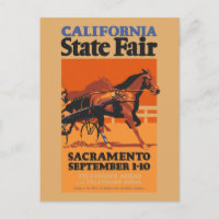 California State Fair USA Vintage Poster 1931