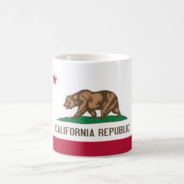 California state flag coffee mug (Center)
