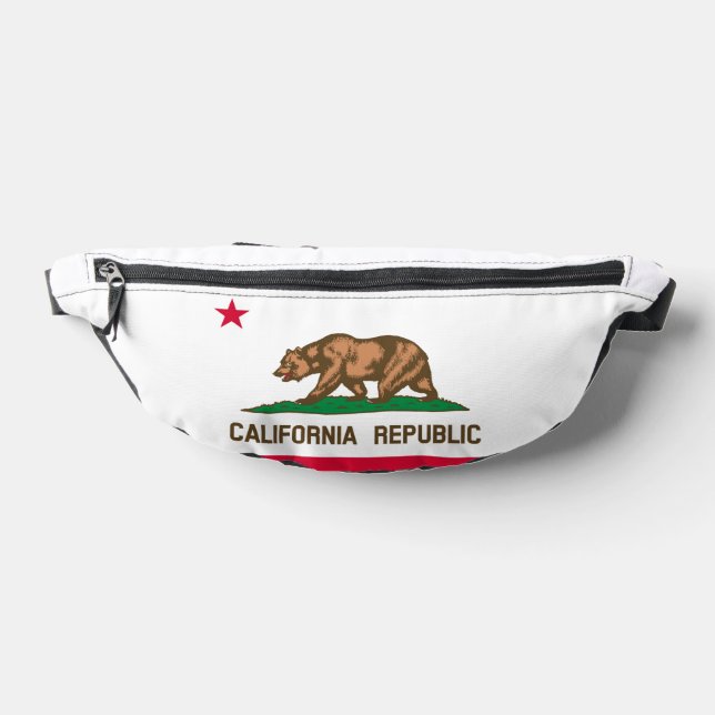 California State Flag Design Bum Bags (Lay Down)