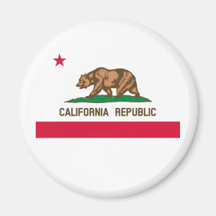 California State Flag Design Magnet