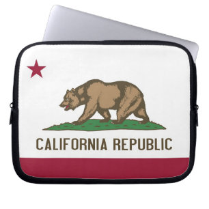 California State Flag Laptop Sleeve