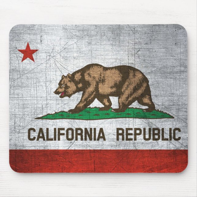 California State Flag Mouse Pad (Front)
