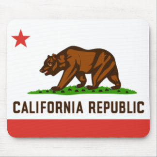 California state flag Mousepad