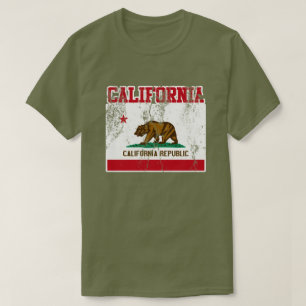 California State Flag T-Shirt (Distressed)