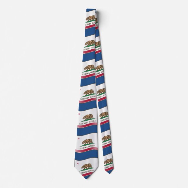 CALIFORNIA STATE FLAG TIE (Front)