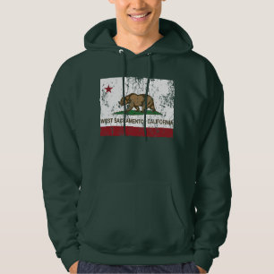 California State Flag West Sacramento Hoodie