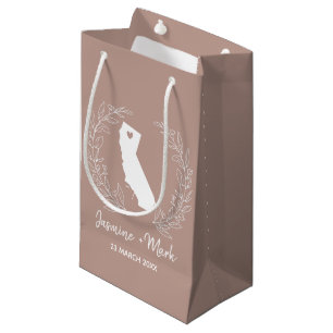 California state map  destination wedding favours  small gift bag