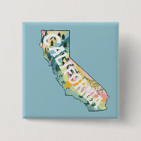 California State Map Illustration