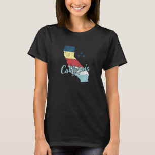 California State Outline Map Usa T-Shirt