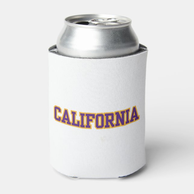 California State Pride Custom Can Cooler (Can Front)