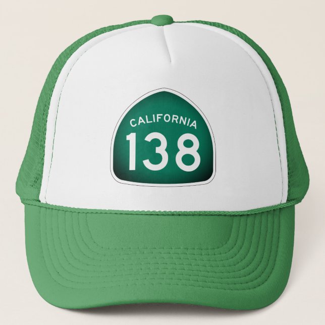 California State Route 138 Trucker Hat (Front)
