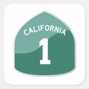 California State Route 1 / Highway 1 Sticker