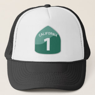 California State Route 1 Pacific Coast Highway Trucker Hat