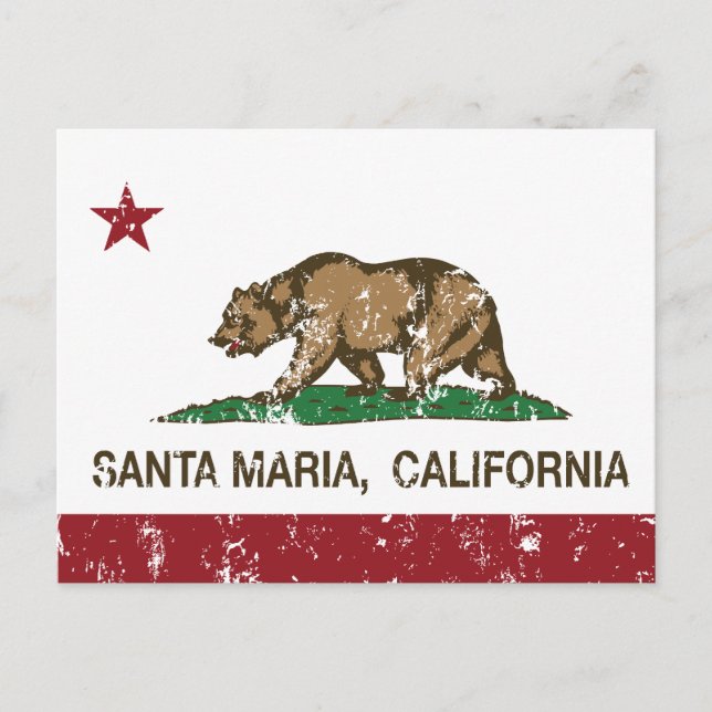 California State Santa Maria Postcard (Front)