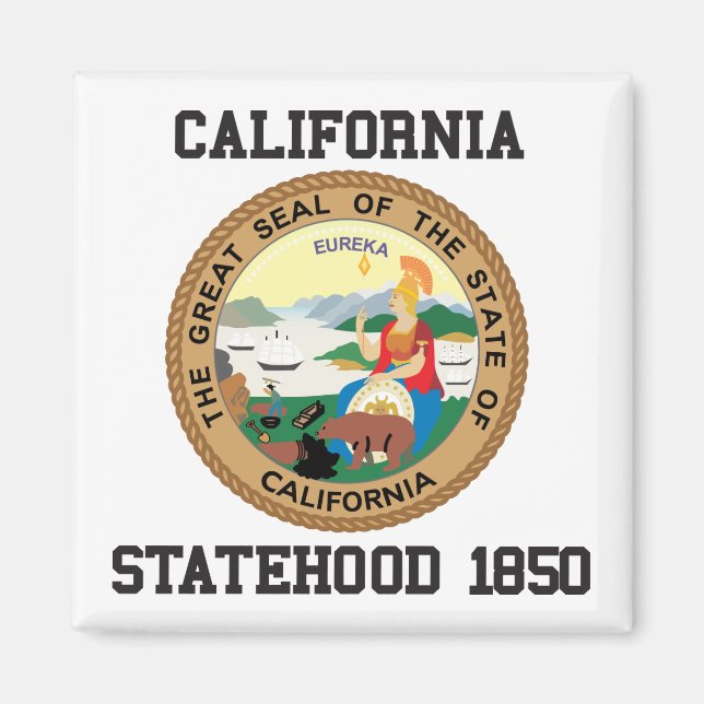 California State Seal Magnet (Front)
