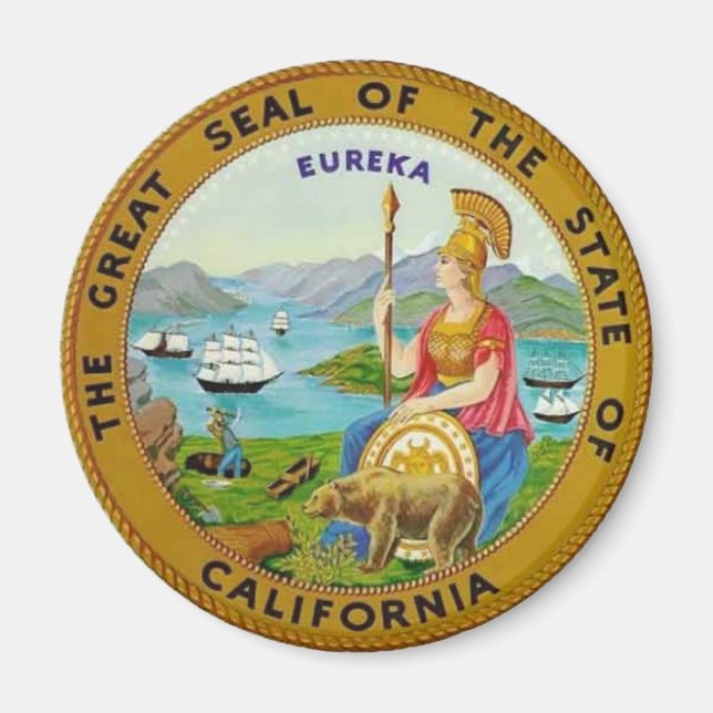California State Seal Magnet (Front)