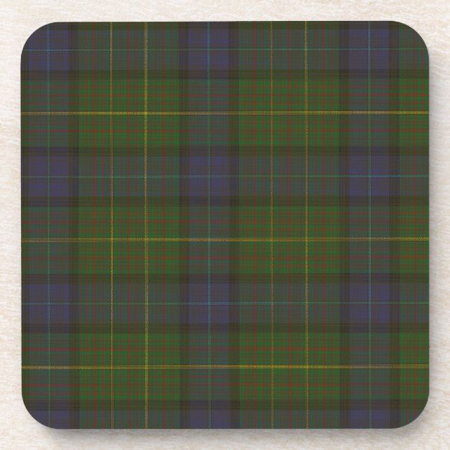 California State tartan Coaster (Front)