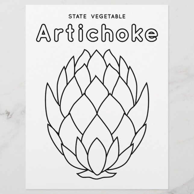 california state vegetable flyer (Front)