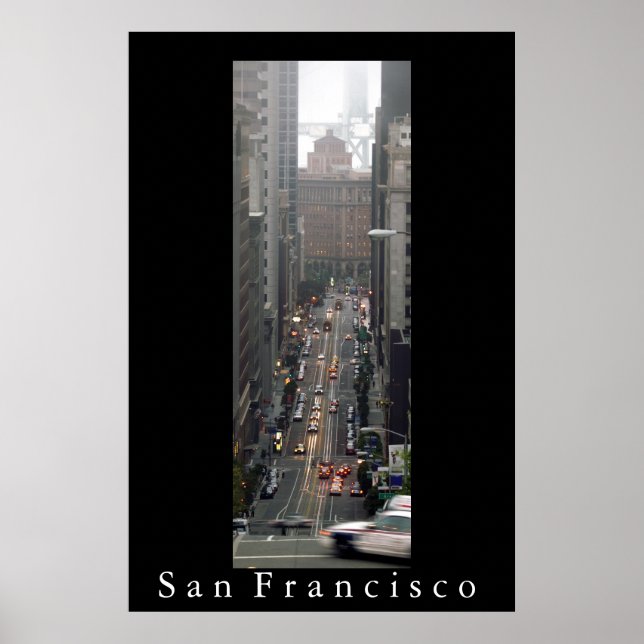 California Street, San Francisco Poster (Front)