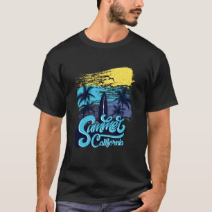 California Summer Surfing T-Shirt