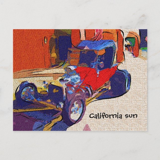 California sun postcard (Front)