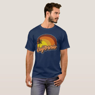 California sun retro distressed look T-Shirt
