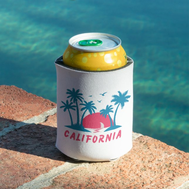 California Sunset Beach  Can Cooler (In Situ Pool)