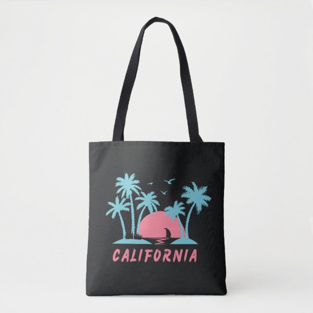 California Sunset Beach  Tote Bag (Front)