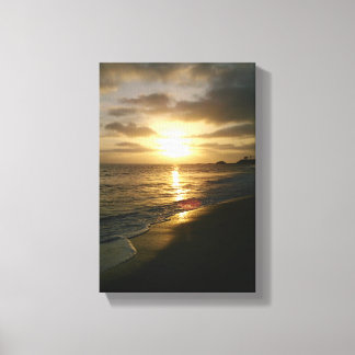 California Sunset Canvas Print