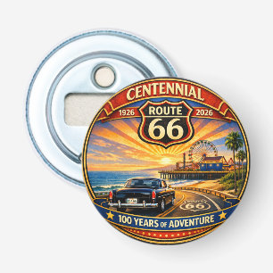 California Sunset Highway 66 Coast Barware Bottle Opener