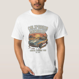 California Sunset Highway Dreams Tee
