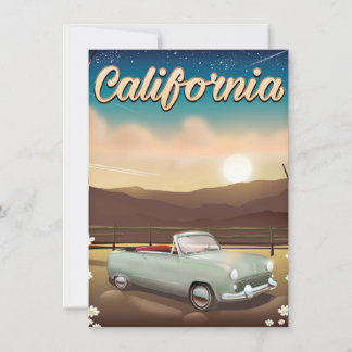 California Sunset Invitation