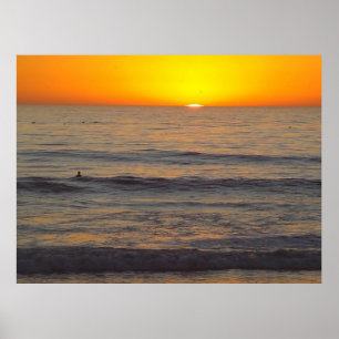 California Sunset Ken Gauge Photography Poster