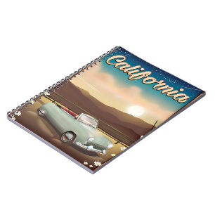 California Sunset Notebook