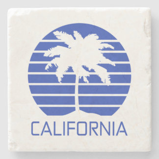California Sunset Stone Coaster