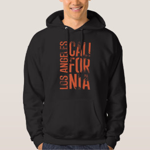 California Sunset Surfing Los Angeles Call For Nia Hoodie