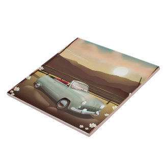 California Sunset Tile