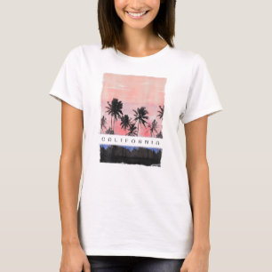California Sunset Vacation Souvenir T-Shirt