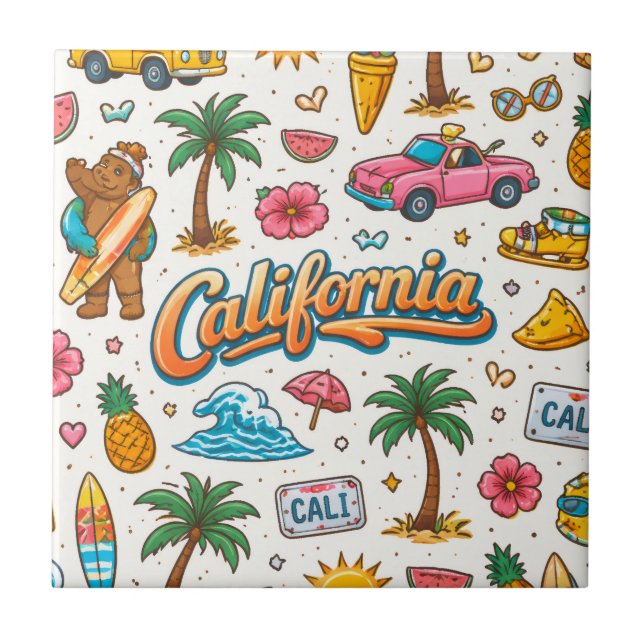 California Sunshine Tile (Front)